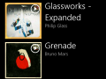 Windows Phone 7 style music player for Android