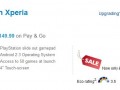 Xperia Play less than £150 on O2