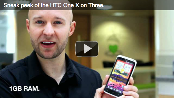 Three to also sell the HTC One X