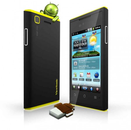 MWC   ViewSonic announce the worlds first Ice Cream Sandwich Dual SIM Smartphone