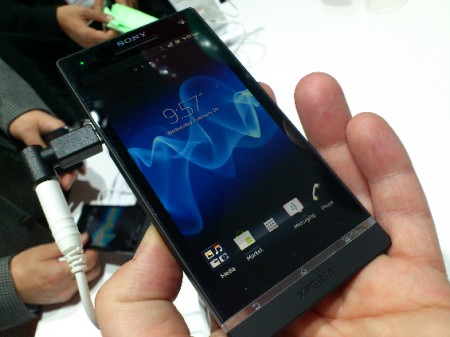 MWC   Xperia S   Up close