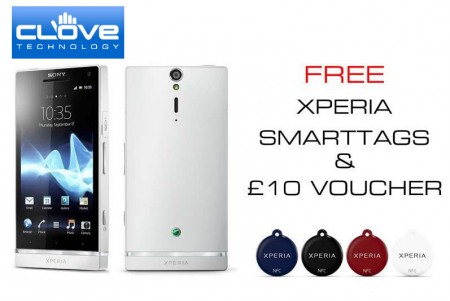 Sony Xperia S white available from Clove
