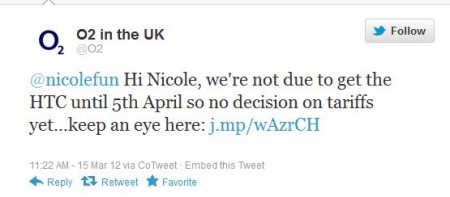 O2 to offer up the HTC One X on April 5th