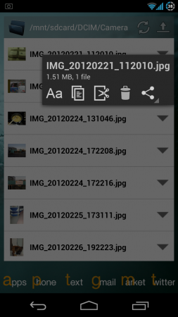 Coolsmartphone Recommended Android app   File Browser Widget