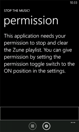 Coolsmartphone Recommended Windows Phone app   Stop the music