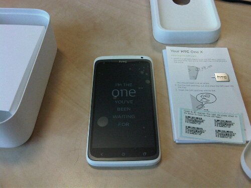 HTC One X in stock, but...