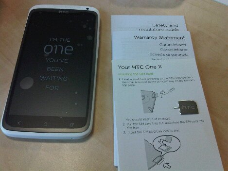 HTC One X in stock, but...