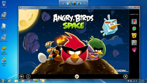 Bluestacks allows you to use Android apps on your Windows PC