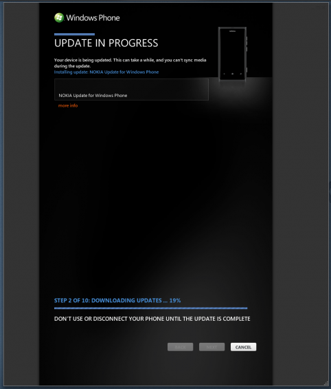 Did you get your Lumia 800 battery boosting software update?