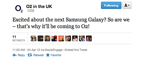 O2 To Stock The Next Galaxy