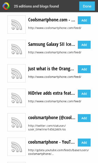 Coolsmartphone Available on Google Currents