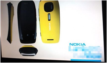 Leaked photos of a Nokia Pureview Windows Phone