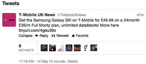 T Mobile Confirm Galaxy SIII Pricing