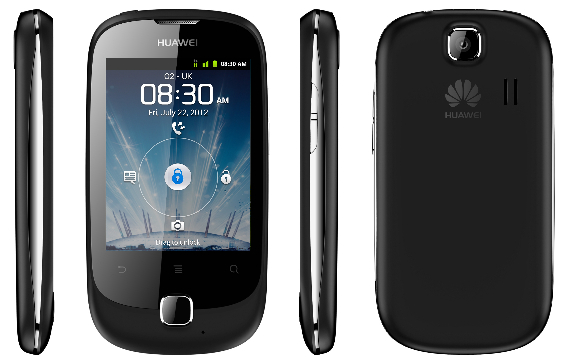 Huawei Y100 Android Launches Exlusively to O2