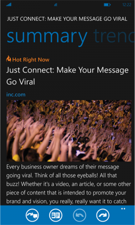 LinkedIn now available for Windows Phone