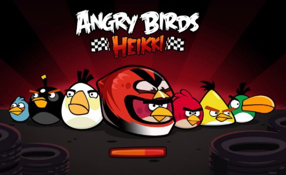 Play Angry Birds against Heikki Kovalainen for free!