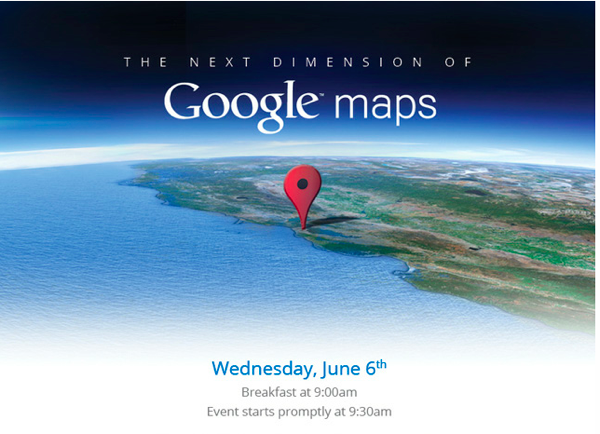 Google to announce the next dimension of Maps on Wednesday
