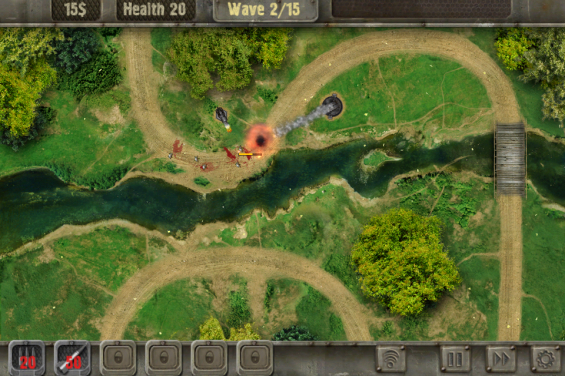 Coolsmartphone recommended iOS app: Defense Zone HD