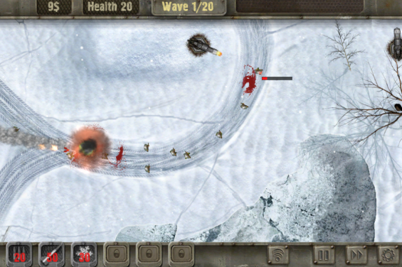 Coolsmartphone recommended iOS app: Defense Zone HD