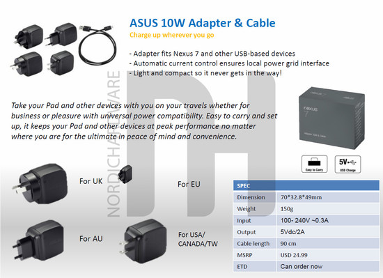 Nexus 7 Accessory Lineup Leaked   Coming Soon