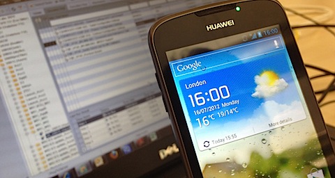 Huawei G300 Finally Gets ICS