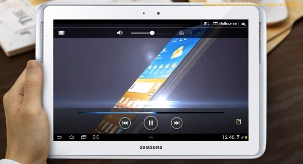 Samsung posts demo video of the Note 10.1