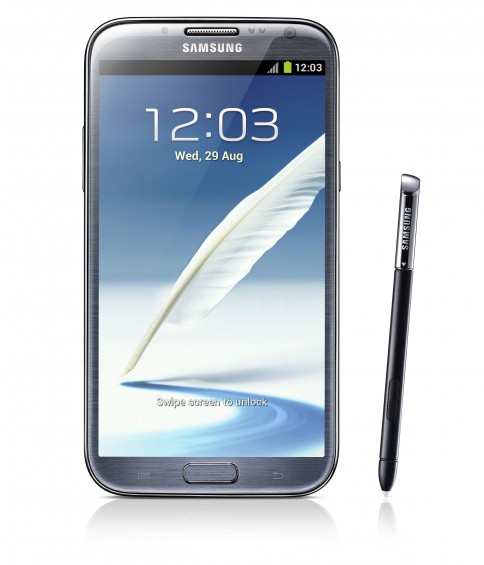 Samsung Galaxy Note II announced at IFA