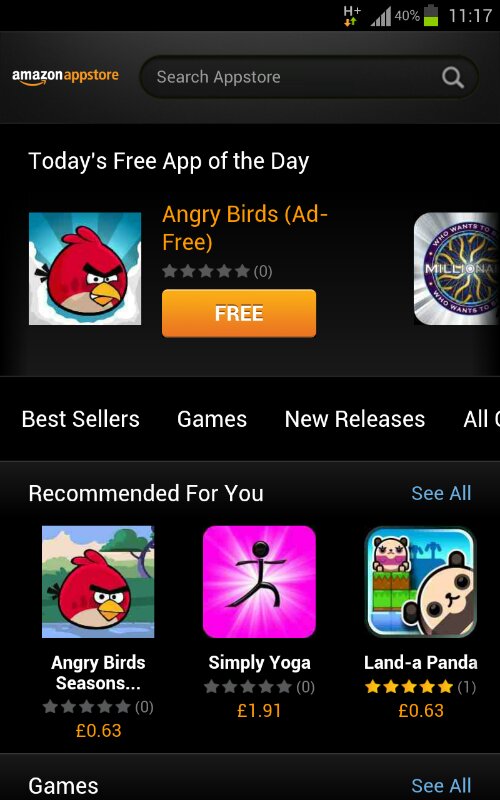 Amazon Appstore launches in Europe