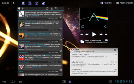 Falcon for Twitter Tablet Desktop