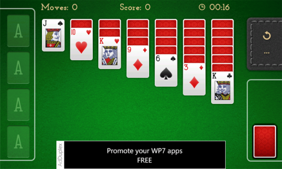 Windows Phone game review   Solitaire