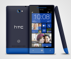 WP 8S by HTC Atlantic Blue 3views