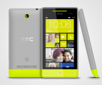 WP 8S by HTC High-Rise Grey 3views