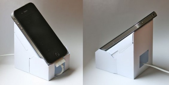 DIY iPhone stand