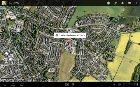 UK Satellite images in iOS 6   One word. Rubbish.