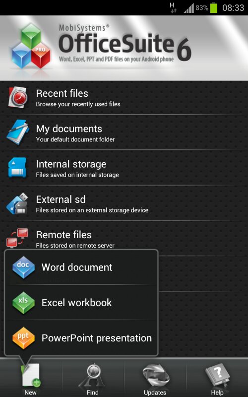 Officesuite Professional free today on the Amazon Appstore