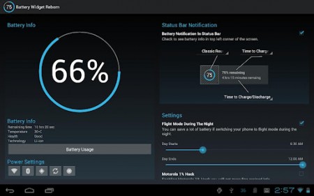 Android App Review   Battery Widget? Reborn!