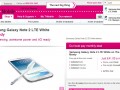 Samsung Galaxy Note II available on T-Mobile