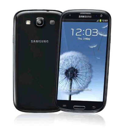 Black Samsung Galaxy SIII now in stock