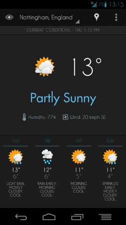 Android app review   Weather Eye