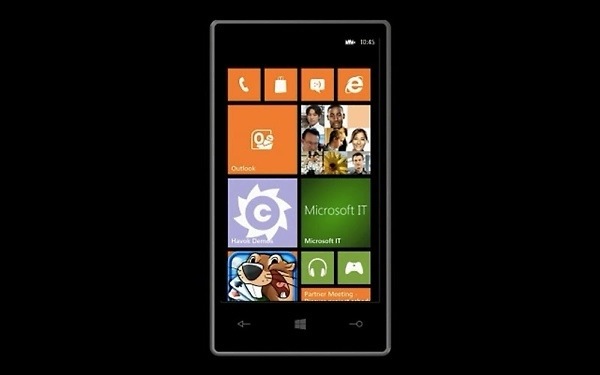 Microsoft testing their own Smartphone?