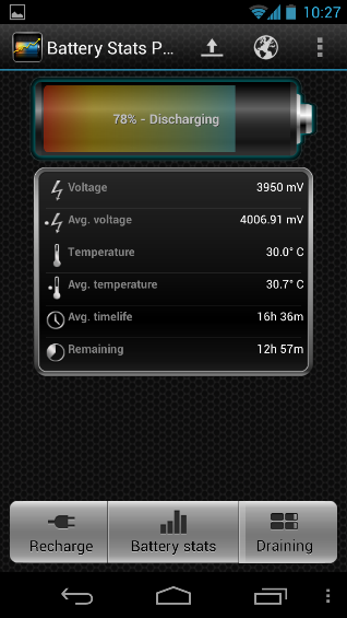 Battery Stats Plus   Recommended Android App