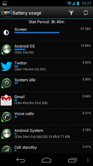 Battery Stats Plus   Recommended Android App