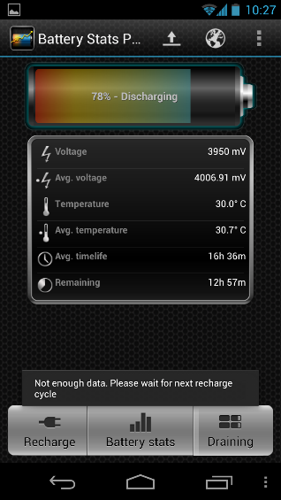 Battery Stats Plus   Recommended Android App