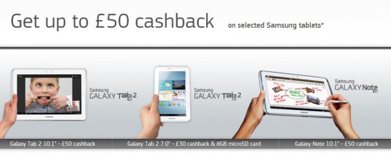 Get your Samsung Galaxy Tab a little bit cheaper