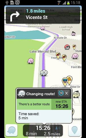Waze the social sat nav app gets more features in new update