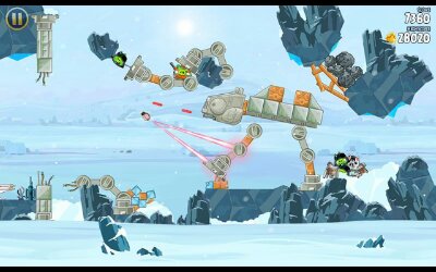 Angry Birds Star Wars updated to get the Hoth levels