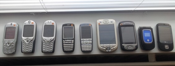 Old Handsets.....How many do you have?