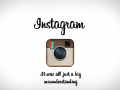 Instagram offer a clarification, I offer an apology