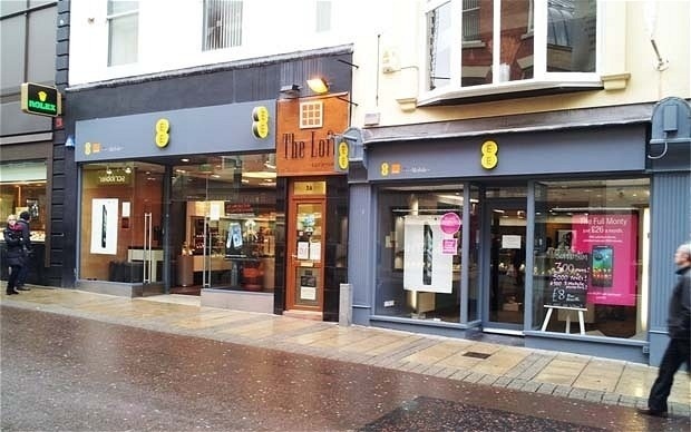 EE to close 78 shops nationwide