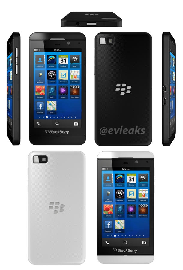 New Blackberry Z10 image leaks